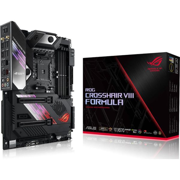 ASUS - MOTHERBOARDS 3RD GENERATION AMD RYZEN AM4 ROG CROSSHAIR VIII FORMULA X570ATX Fashion