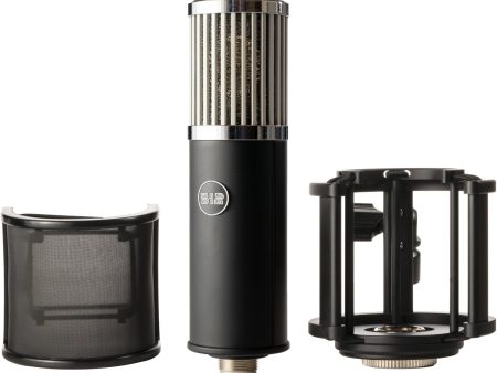 512 Audio Skylight Large Diaphragm Condenser XLR Microphone with Pop Filter and Shockmount For Cheap