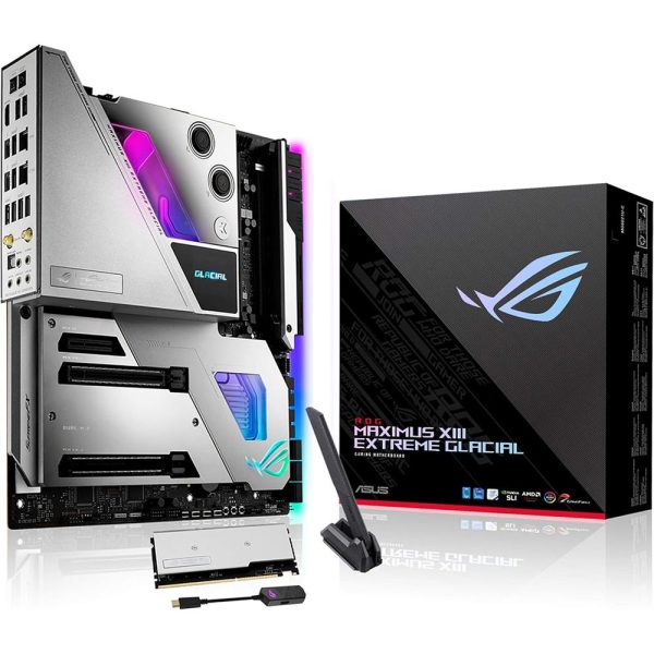 ASUS - MOTHERBOARDS ASUS MAXIMUSXIIIEXTREMEGLACIAL WIFI6E Z590LGA1200 INTEL 11TH 10TH Cheap