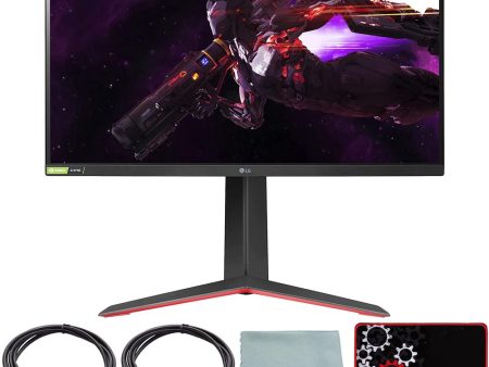 LG 27  UltraGear QHD Nano IPS Gaming Monitor+AMD FreeSync with Mouse Pad Bundle Online