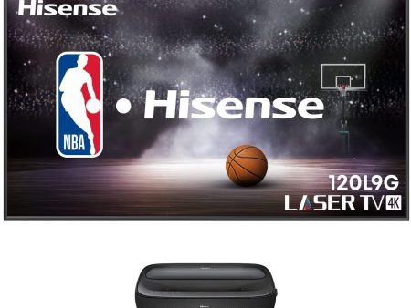 Hisense L9G 4K UHD Laser TV Triple-Laser UST Projector w  120in Screen (Refurbished) Supply