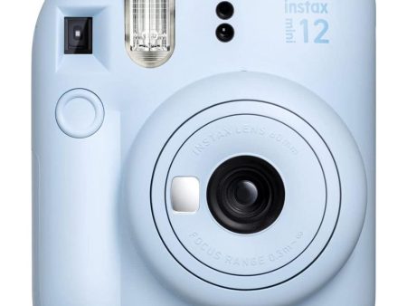 Fujifilm Instax Mini 12 Instant Camera, Pastel Blue (16806248) - Open Box Hot on Sale