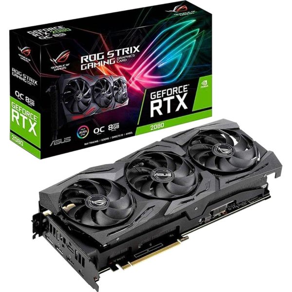 ASUS - VGA NVIDIA ROG-STRIX-RTX2080-O8G-GAMING 8G GDDR6 HDMI DP 1.4 USB TYPE-C Discount