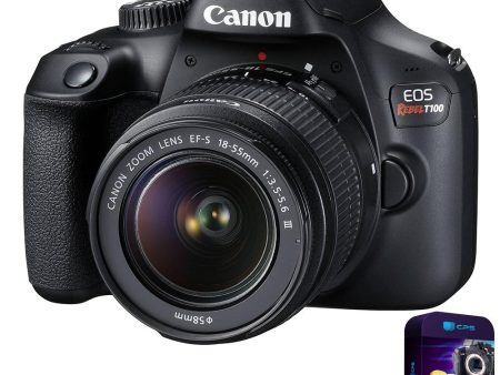 Canon EOS Rebel T100   4000D DSLR Camera 18-55mm F3.5-5.6 IS III Kit + 3 YEAR Warranty Online