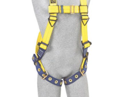 DBI SALA 1106025 Small Delta Full Body Vest Style Harness With Back D-Ring And Tongue Buckle Leg Strap Hot on Sale