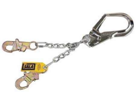 DBI SALA 1231520 22 Polyester Web Rebar Assembly With 2 1 4 Aluminum Rebar Hook At Center And Self-Locking Snap Hooks At Leg Ends Sale