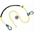 DBI SALA 1234080 8  Adjustable Nylon Polyester Lanyard With Aluminum Carabiner And Rope Adjuster Hot on Sale