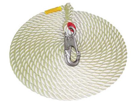 DBI SALA AC230A1 100  Vertical 5 8 Nylon Rope Lifeline With AJ514A Carabiner Sale