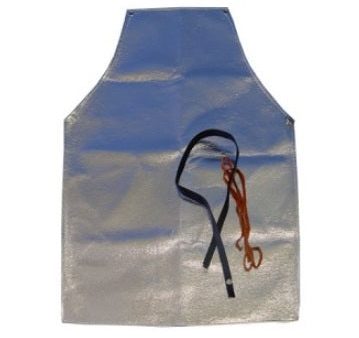 Chicago Protective Apparel 536-AKV 36  Aluminized Para Aramid Blend Bib Apron Hot on Sale