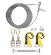 Falltech 602100A SteelGrip Temporary Cable HLL System with Pass-through Anchors Online now