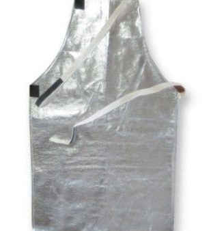 Chicago Protective Apparel 542-AKV 42  Aluminized Para Aramid Blend Bib Apron Online Hot Sale