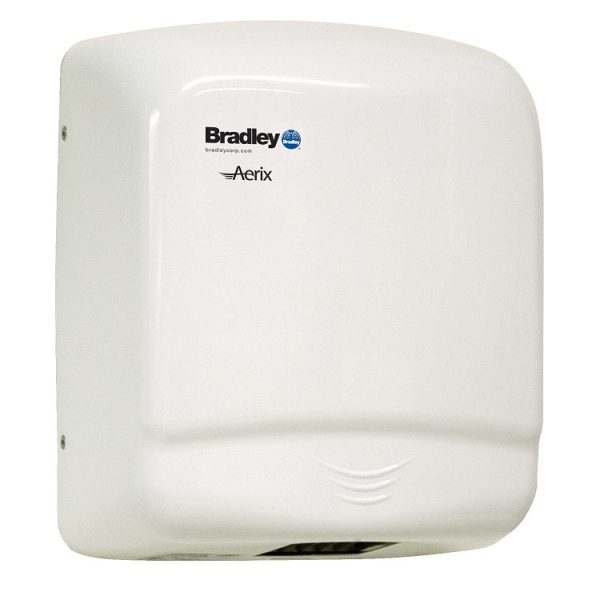 Bradley 2905-287300 Hand Dryer, Sensor, Steel, Surface Hot on Sale