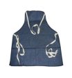 Chicago Protective Apparel 2426-BD Blue Denim Bib Style Carpenter s Apron For Sale